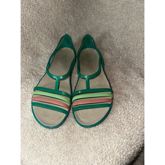 Crocs Isabella Jelly Sandals Women’s Size 9 - Picture 1 of 4